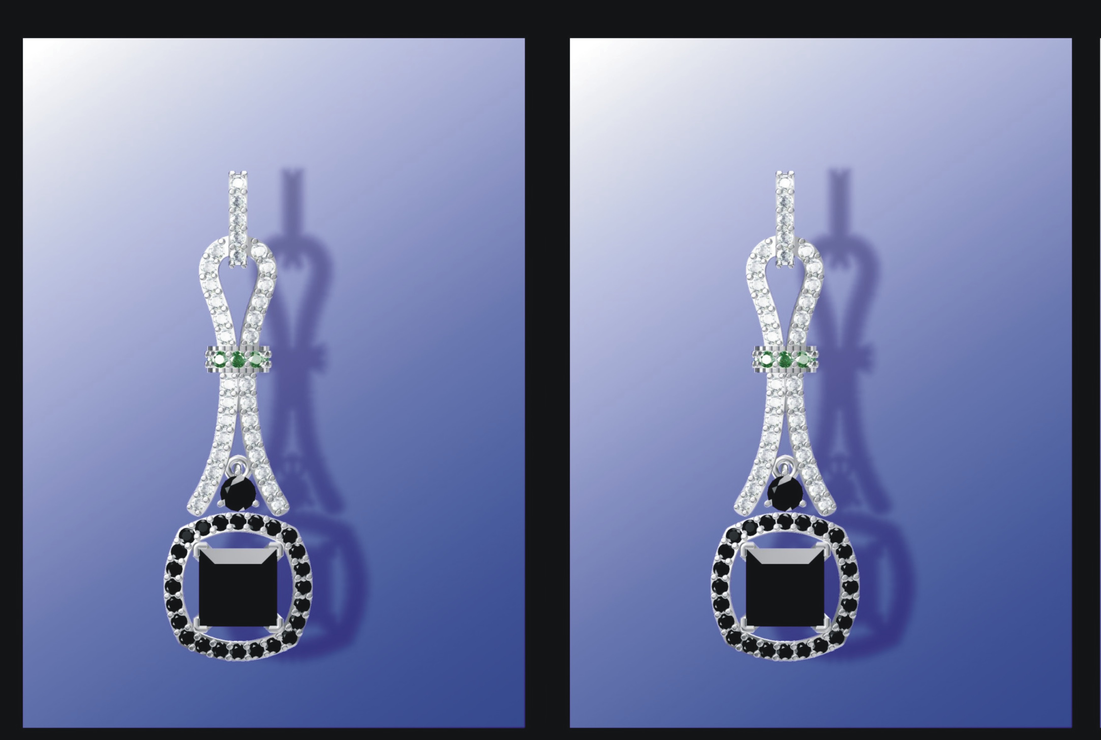 Diamond Earrings · Example 2